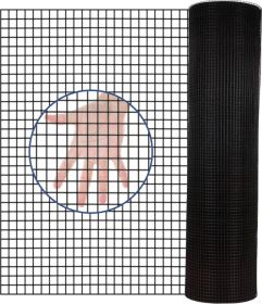 Metal Wire Fence (Option: Black)